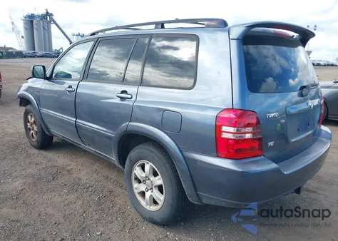 2001 Toyota Highlander V6 z USA, uszkodzony, nr VIN JTEHF21A810033863